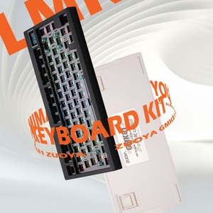 Kit tastiera meccanica Wireless GMK81 Tri-Mode RGB Hot Swap struttura della guarnizione del Layout 75% tramite Kboard Barebone giocatori DIY - Product Image 2