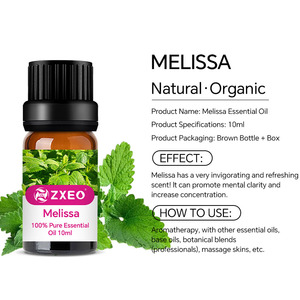 Raw <strong>MELISSA</strong> Essential <strong>Oil</strong> for Diffuser 100% Pure Natural <strong>Melissa</strong> <strong>Oil</strong> Lemon Balm <strong>Oil</strong> for Skin Massage and Aromatherapy - Product Image 2