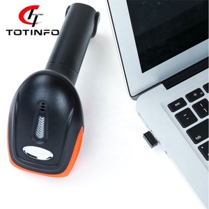 Receptor USB inalámbrico, lector de código de barras automático 2D, portátil, escáner de código de barras para supermercado - Product Image 5