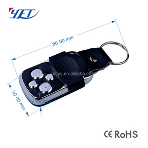 Prezzo di fabbrica 433.92mhz EV1527 codice di apprendimento telecomando senza fili 4 pulsanti RF telecomando duplicatore per porta del Garage