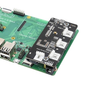 Hot Raspberry PI CM4 PCI-E Hochgeschwindigkeits-SATA3.0-Schalt platine PCIE zum Quad SATA3.0-Erweiterungs platinen modul - Product Image 3