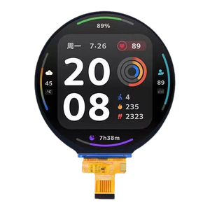 Modulo Lcd TFT da 4 pollici Smart Watch circolare risoluzione muslimata ODM IPS MIPI normalmente nero Smart Display Touch Screen TFT TBD - Product Image 1