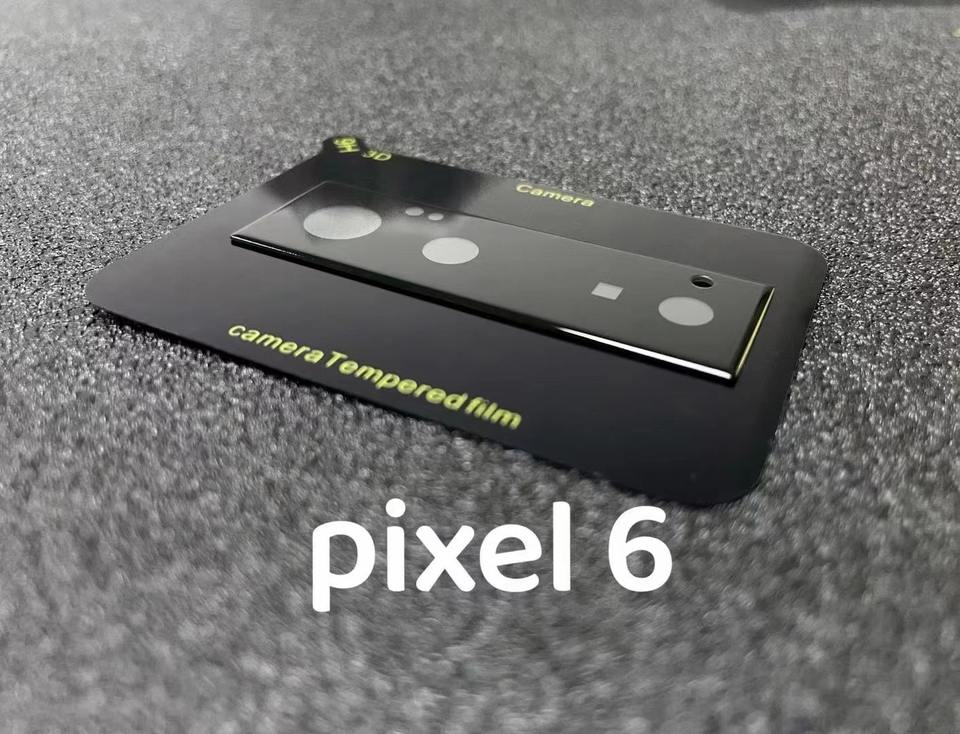 For Pixel 6A Camera Protector for Google Pixel 7 6 6 Pro Lens Protector 3D Silk Print Big Edge Camera Tempered Glass Protector