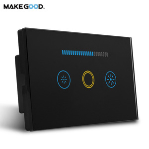 Telafi avustralya standart yüksek teknoloji ürünleri türleri elektrik akıllı dokunmatik Wifi Dimmer anahtarı Tuya cam ışık anahtarı - Product Image 2