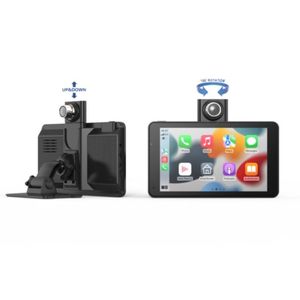 Newest 7-Inch Portable Car <strong>Monitor</strong> Navigation Touchscreen DVR Rotary Screen Wireless Stereo Shock Resistant USB Reversing Aid