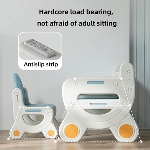 Çizim kurulu ile plastik okuma aktivite masaları mobilya ve sandalye seti çocuk eğitim masası çocuk çalışma masası - Product Image 3