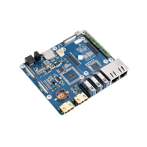 Raspberry PICM4デュアルギガビットネットワークポート拡張ボードDSIポートエンクロージャー付きデュアルCSI - Product Image 2