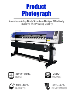 آلة طباعة Audley بحبر المذيبات الصديق للبيئة 1.8 متر، راسمة برأس XP600 I3200 لطباعة تغليف الفينيل، لافتات الفليكس، الملصقات، وورق الحائط - Product Image 6