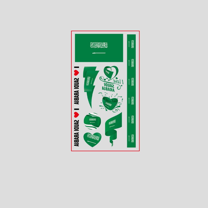 Vert-arabe saoudien