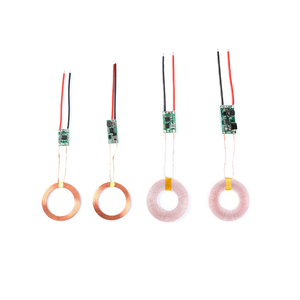 5v 1A/5V2Aワイヤレス充電器モジュール大電流ワイヤレス電源モジュール送信機受信機充電コイルモジュールDIY - Product Image 1