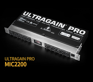 MIC2200 2-Way Microphone <strong>Line</strong> Preamplifier Broadcast FM Audio Processor for Radio Station - Product Image 4