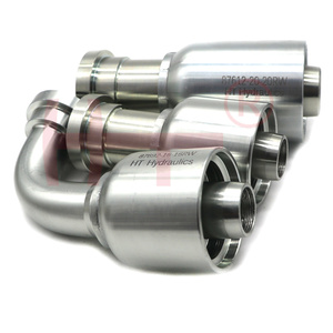 SAE 6000 PSI ספירלת חתיכה אחת צינור צינור מקורבות הולם Crimped טבעת חזוק 87612RW 87692RW