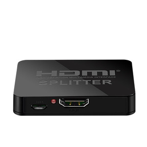 Divisor Mini 4K HD, 1 entrada, 2 salidas, 1 x2, x2k 4K, divisor de vídeo HD, pantalla de visualización 3D