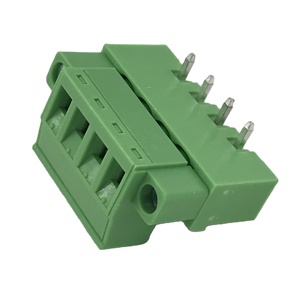 5.08mm Pitch PCB Plug in Terminal Block with Fixed Ears Flange Male and Female XK2EDGKM XK2EDGRM - Product Image 4