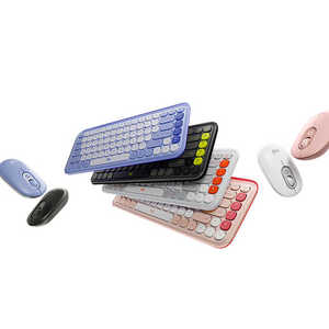 Logitech POP ICON KEYS Teclado inalámbrico Bluetooth Modo dual Portátil Recargable One Click AI Teclado compacto para Tablet PC - Product Image 1