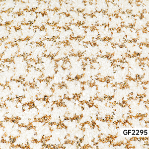 Nhiệm Vụ Nặng Nề Bảo Hiểm Đầy Đủ Trắng & Vàng Lấp Lánh <span class=keywords><strong>Sequin</strong></span> Vải Cho Buổi Tối Dresses Đảng Áo Trang Phục Chính Thức Mặc Sequins Vải - Product Image 2