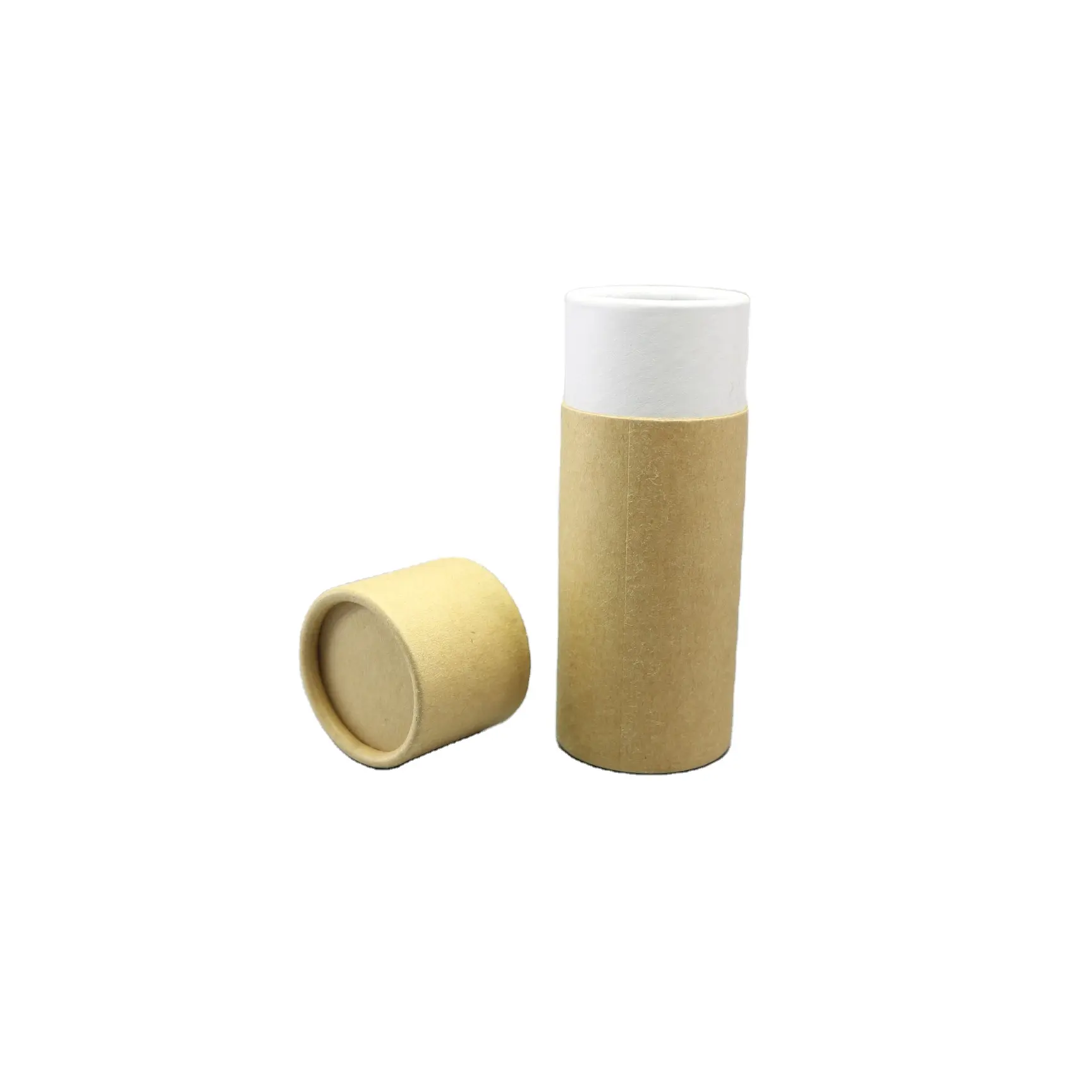 Personalizado redondo papel embalagem cilindro tubo caixa Tube-182RL