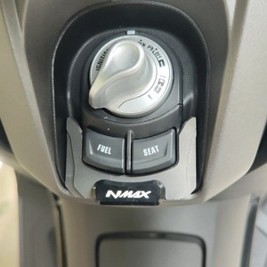 Yamaha Nmax için motosiklet CNC aksesuarları 125 150 155 160 kontak anahtarı kilit kilit kapağı elektrikli kapı kilidi dekoratif kapak - Product Image 5