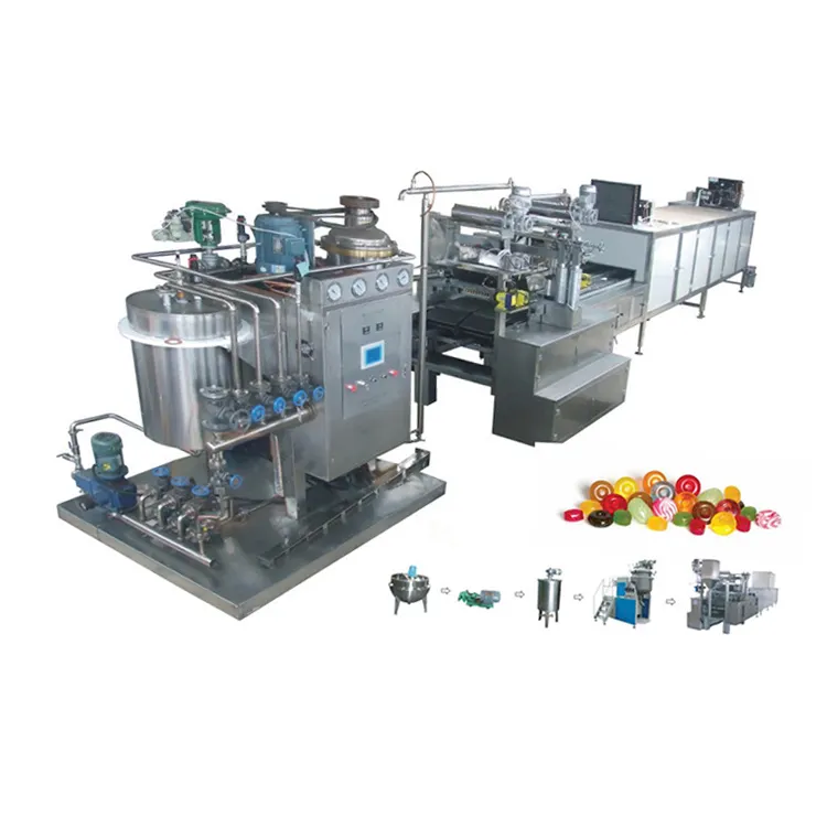 Factory Direct Price Hard Candy Machine Small Industrial Hard Candy Machine