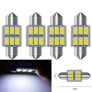 โคมไฟ LED อ่านหนังสือแบบสองแฉกจากโรงงาน5630-6SMD ไฟท้ายป้ายทะเบียนสำหรับรถ12V - Product Image 2