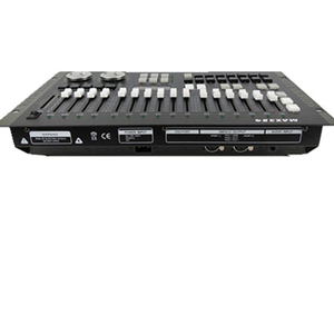 แผงควบคุม DJ DMX max384คอนโซล Dmx512หรี่ไฟเวที RGB LED แสง DMX คอนโทรลเลอร์ Fader