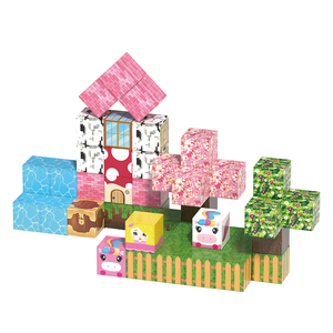 Từ Khối Xây Dựng Mỏ Nam Châm Thế Giới Ma Thuật Cổng Thông Tin Thiết Lập, Từ Gạch Xây Dựng Khối Toddler Đồ Chơi Gốc Cảm Giác Đồ Chơi Ngoài Trời - Product Image 1