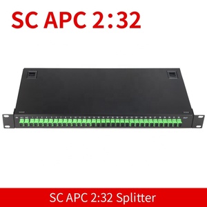 2x32光ファイバーラックマウントスプリッタLC UPC APC PLCラックマウント19インチ端子ボックス4G 3G poe gsm tcp gprs sdkネットワーク用 - Product Image 6