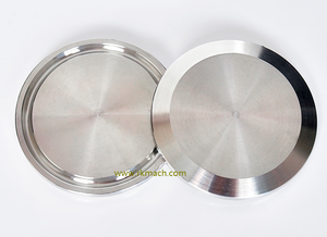 3/4&quot; <strong>Pipe</strong> <strong>OD</strong> 304 Stainless Steel Sanitary Tri Clover Stop End <strong>Cap</strong> Blanket - Product Image 3