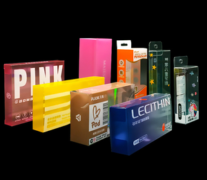 定制透明塑料盒透明高品质PET PP PVC包装盒化妆品塑料盒
