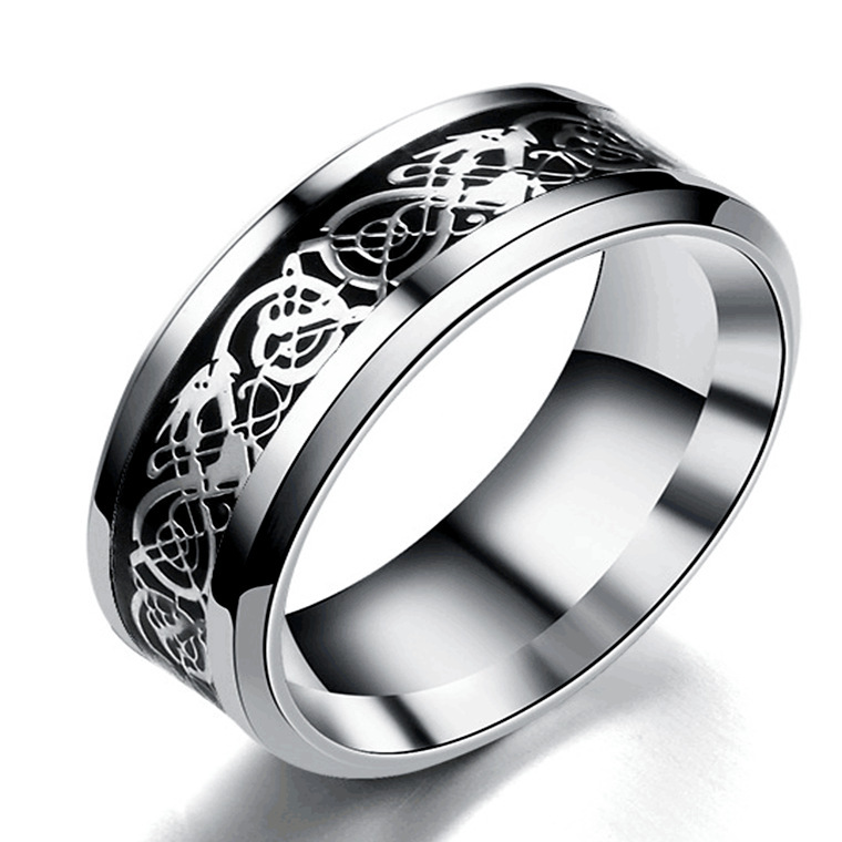 Black background silver-strip