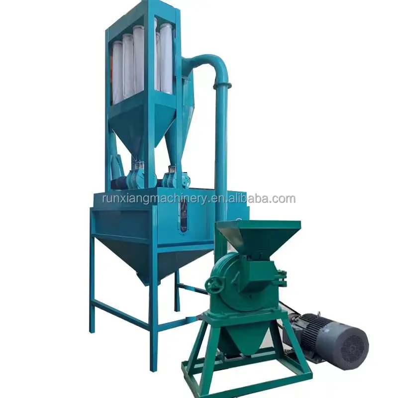 Trituradora de polvo de alta eficiencia Rectificadora de granos Molino de harina fina