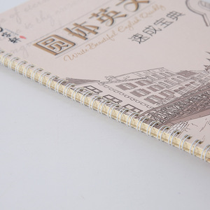 2024 quaderni di pratica scolastica di nuovo arrivo affondarono il magico Groove pratica la calligrafia riutilizzabile per scrivere quaderni per bambini - Product Image 3