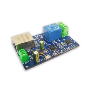 Modbus RTU รีเลย์ 1 ช่องโมดูลรีเลย์เครือข่ายทางเดียวตัวควบคุม Ethernet LAN แหล่งจ่ายไฟอุปกรณ์เสริม - Product Image 2