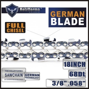 3/8 .058 68 Drive Links Saw <strong>Chain</strong> 18 Inch for Chainsaw Spare Parts - Product Image 2