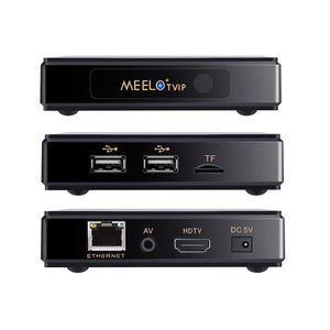 Linux系统amlogic s805 MEELO TVIP安卓电视盒DDR3 512mb EMMC 4GB智能多边局域网电视盒工厂 - Product Image 3