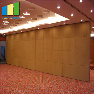 Trang Trí Tường Ngăn Chống Cháy Có Thể Di Chuyển Gấp Bằng Gỗ Âm Thanh Bằng Chứng Cho Phòng Tiệc - Product Image 5