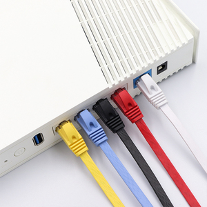 Liansu Linksup yüksek kalite 1m 3m 30m cat6 kedi 6 kablo ethernet ağ UTP yama kablosu cat6 düz lan kablosu rj45 kablosu yönlendirici için - Product Image 5