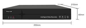 Fabricado en fábrica 4 puertos Smart Poe Nvr Connect Security Ip Network Camera 4 Channel 4K H265 Network Video Recorder - Product Image 3