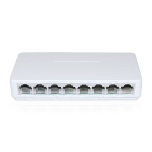 Conmutador Ethernet no gestionado de 8 puertos Conmutador DE ACCESO RJ45 de red de Internet de clase empresarial con velocidad de transmisión de 100Mbps - Product Image 2