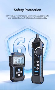NOYAFA NF-8209Pro Multifunktions-Netzwerk kabel Ortungs länge PoE Tester Sicherheits schutz bis zu 60V Widerstand und Anti-Burning - Product Image 4