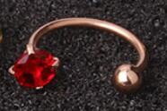 Or rose rouge