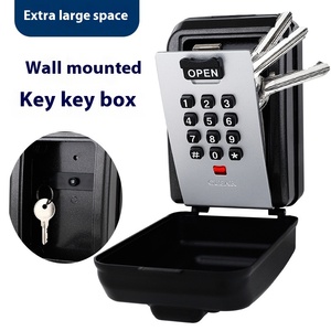 2025 Large Waterproof Push Button 10 Digits Big Capacity Combination Wall Mount <strong>Key</strong> Lock <strong>Box</strong> - Product Image 2