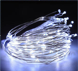 Usb 8機能リモコン防水クリスマスライトストリングLedソーラー銅ライトストリング - Product Image 5