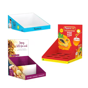 <strong>Custom</strong> <strong>Boxes</strong> With logo Retail Full Color <strong>Printed</strong> Pop Template Snacks Cardboard <strong>Display</strong> Box <strong>Counter</strong> Customized Paper <strong>Display</strong> Box - Product Image 4