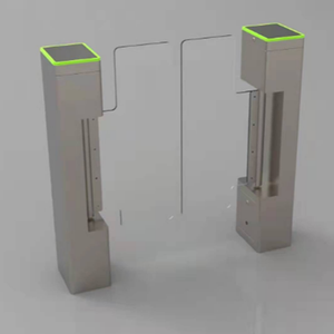 Pequeño torniquete cilíndrico de puerta abatible, reconocimiento facial y acceso de inducción de tarjeta para edificio de oficinas, supermercado, gimnasio, características