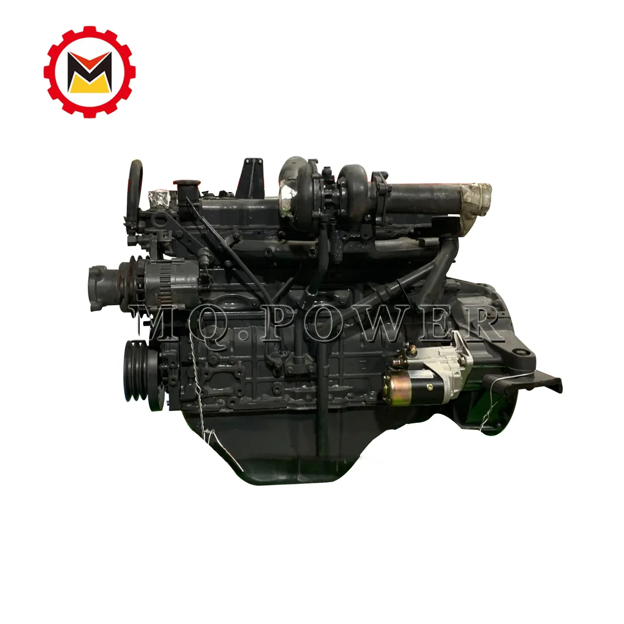 6BD1เครื่องยนต์ขุดประกอบเครื่องยนต์สำหรับ Isuzu V Twin เครื่องยนต์ดีเซล