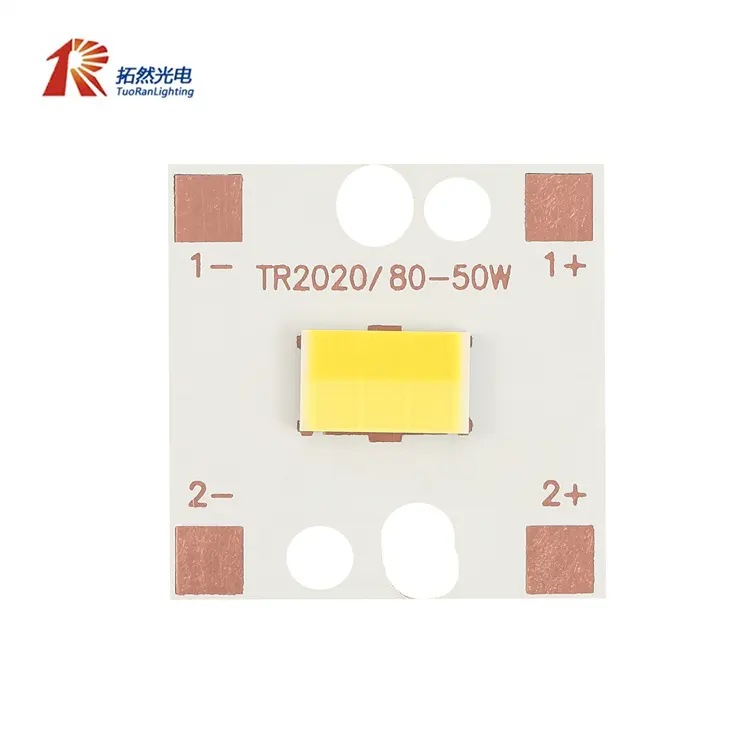 Nuevo diseño 4575 LED de alta potencia 15W 20W 25W 30W 40W 50W 60W COB LED flip chip para proyección de luces de logotipo