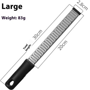 Multifunctional Cheese and Lemon <strong>Zester</strong> Plastic and Metal Hand Grater for Home Kitchen <strong>Use</strong> Kitchen Slicer Cheese Tools - Product Image 2