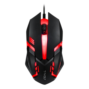 T-WOLF TF230 <strong>White</strong> 7 <strong>Color</strong> rainbow Glowing <strong>Keyboard</strong> <strong>and</strong> <strong>Mouse</strong> Combos Cheap Good Quality Wired <strong>Mouse</strong> <strong>Keyboard</strong> Set - Product Image 5