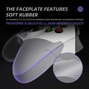 Aşırı gri ASR sürümü performans lastik yan korkuluklar kolu sapları Shell Faceplate Xbox serisi X S denetleyici - Product Image 5